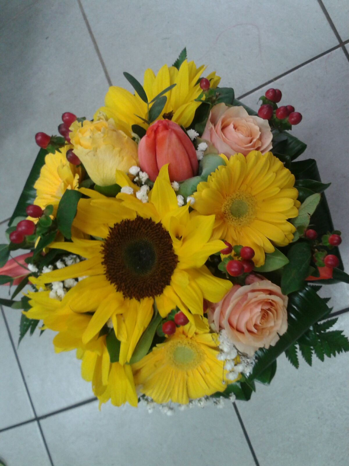 Bouquet misto per laurea