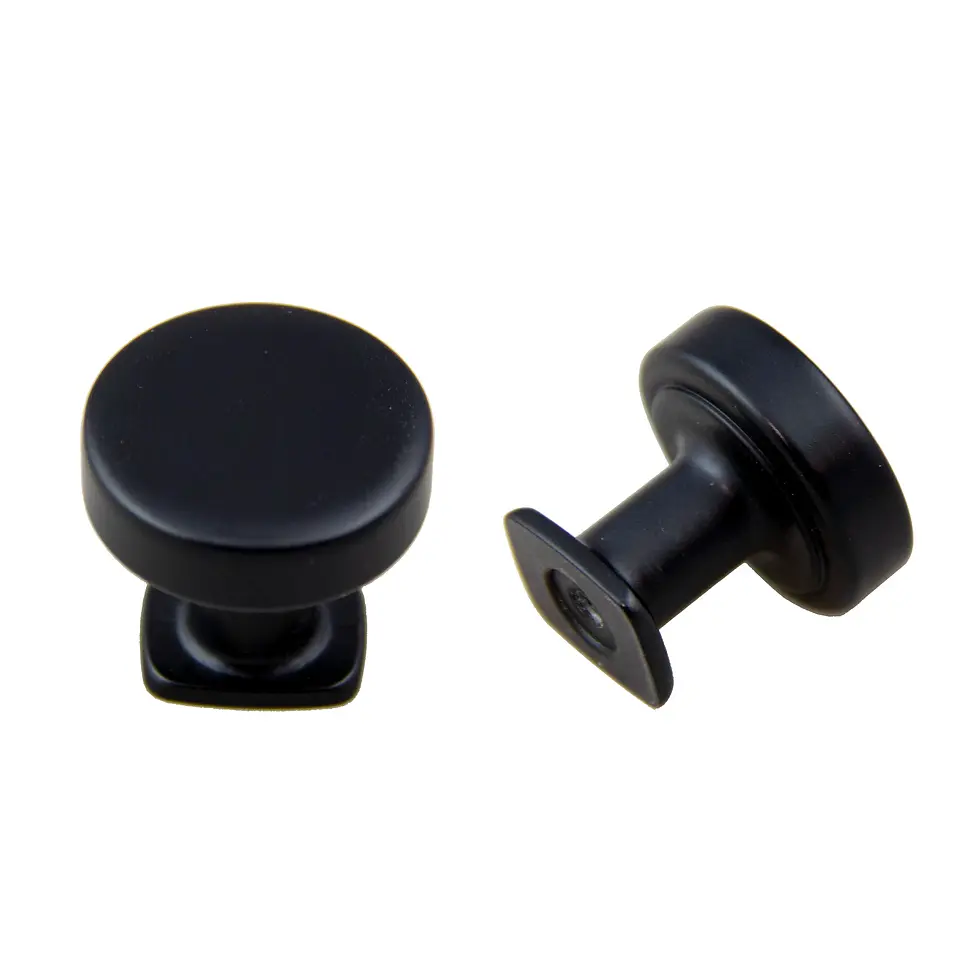 Thumbnail: Round Flat Top Knob