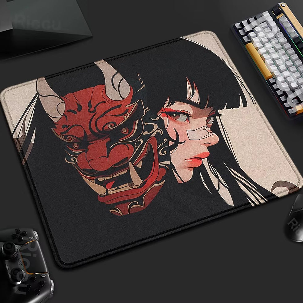 Miniatura: Mousepad Oni Mask XL 20x25 – Precisão e Estilo Gamer