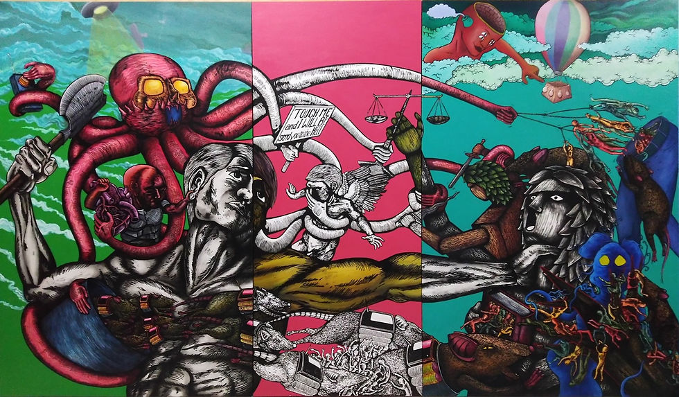 Perang Tanpa Akhir by Angga Sukma Permana