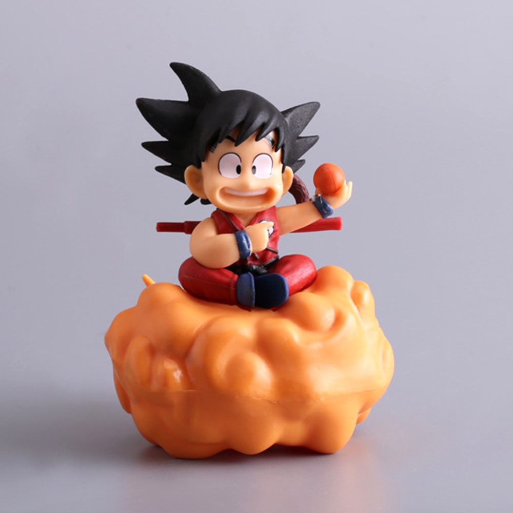 Goku Kid en Nube Voladora