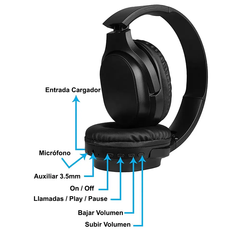 Thumbnail: Auriculares Bluetooth High Quality XB380