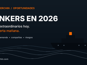Portada del artículo sobre el mercado de tankers en 2026