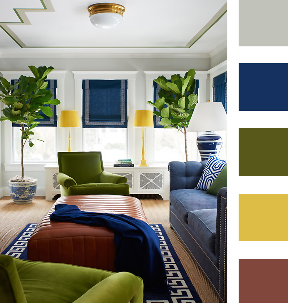 interior, enterijer, colorfull, boje, greenery, zelenilo