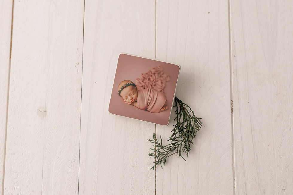 Miniatura: Mini Book Magnético 7x7cm - Em madeira