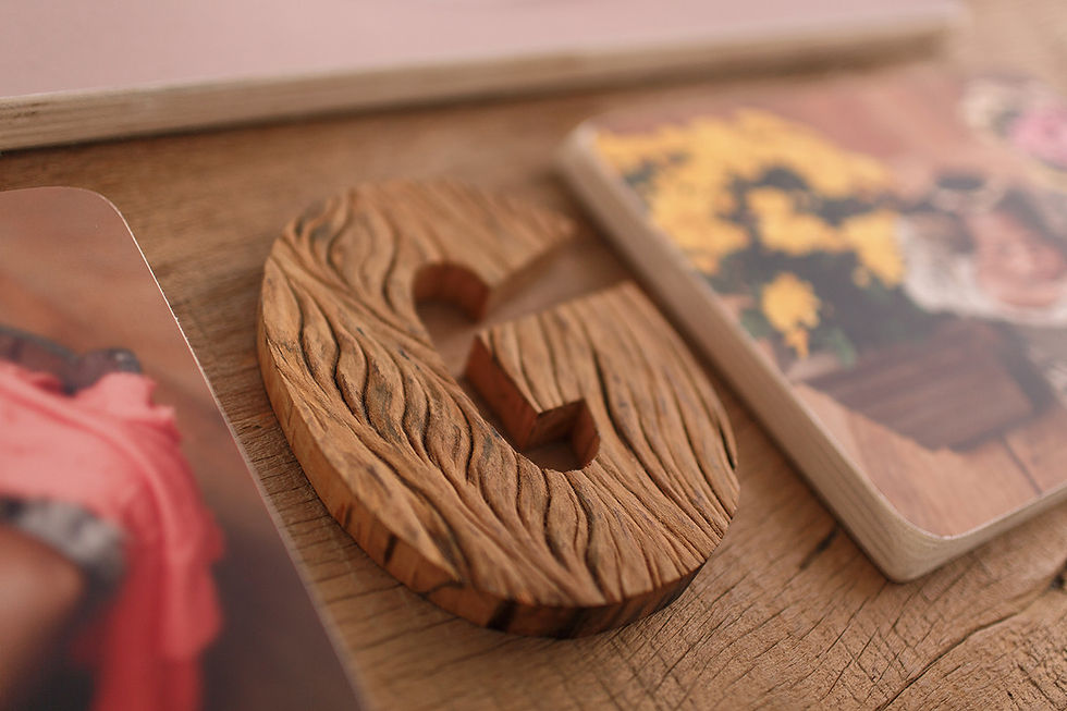 Miniatura: Letra em Madeira - WoodLetter