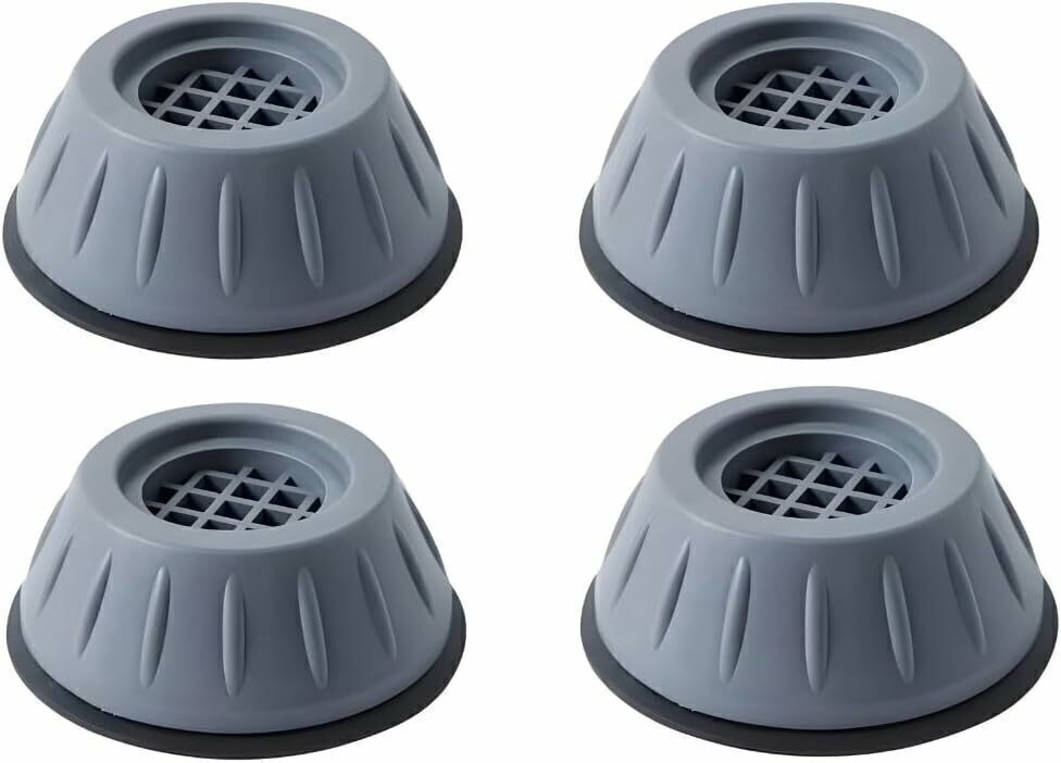 4 Calços Antivibração para pés de Máquina de Lavar e Móveis