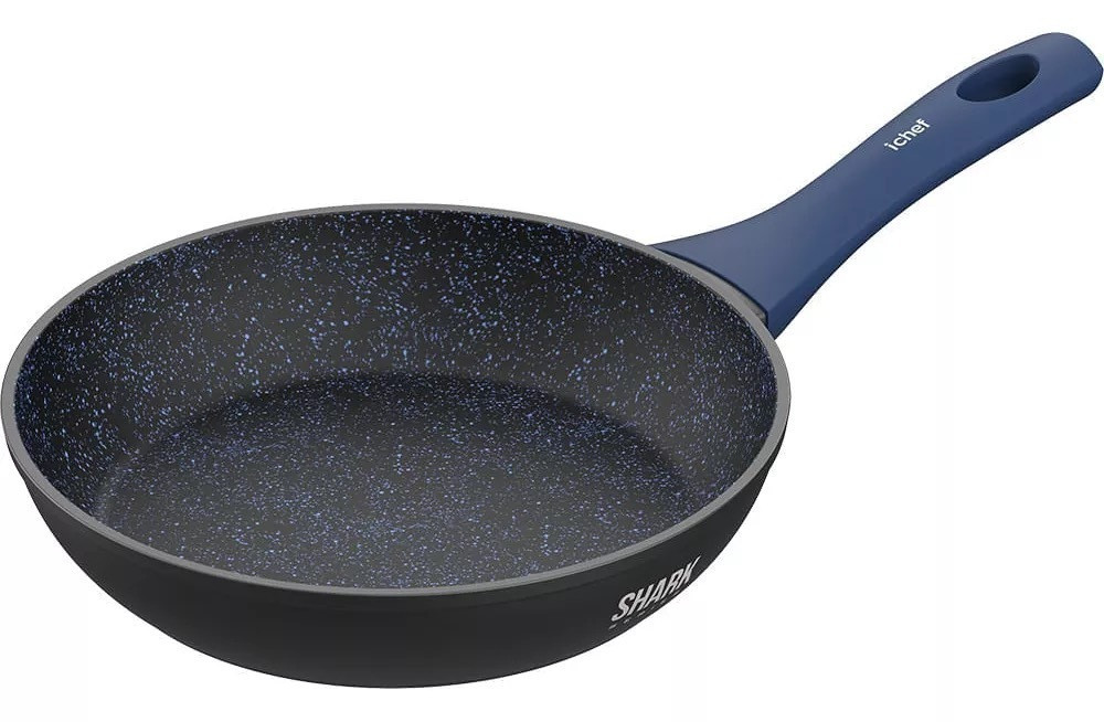 Panela Polishop Ichef Home Sauté Shark Series Azul 20cm