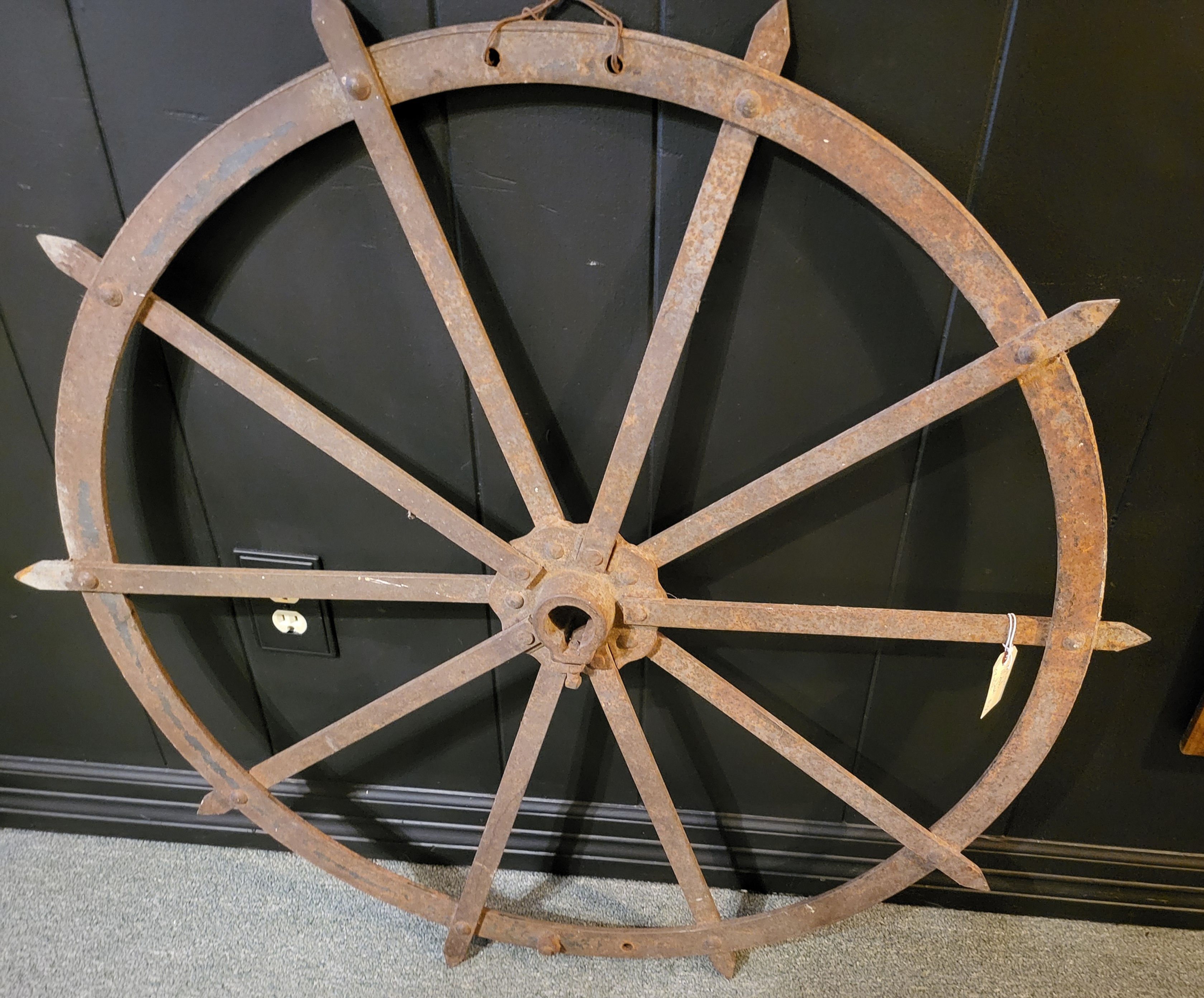 Antique Metal Wheel