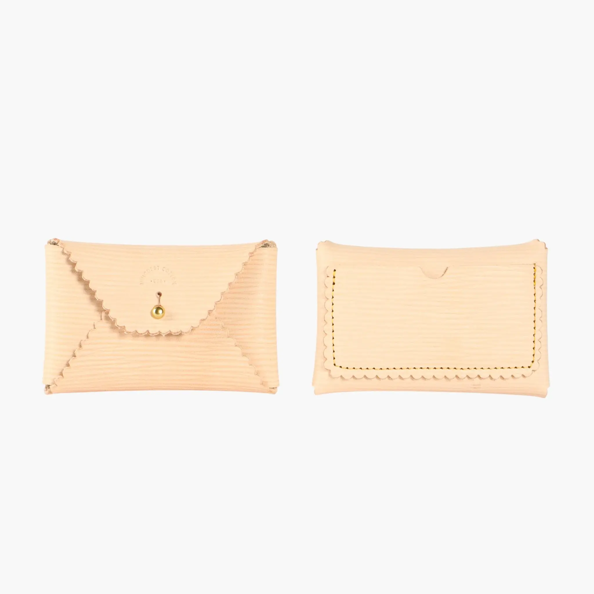 Scallop Wallet | Undyed Epi