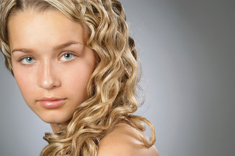 Curly Blonde