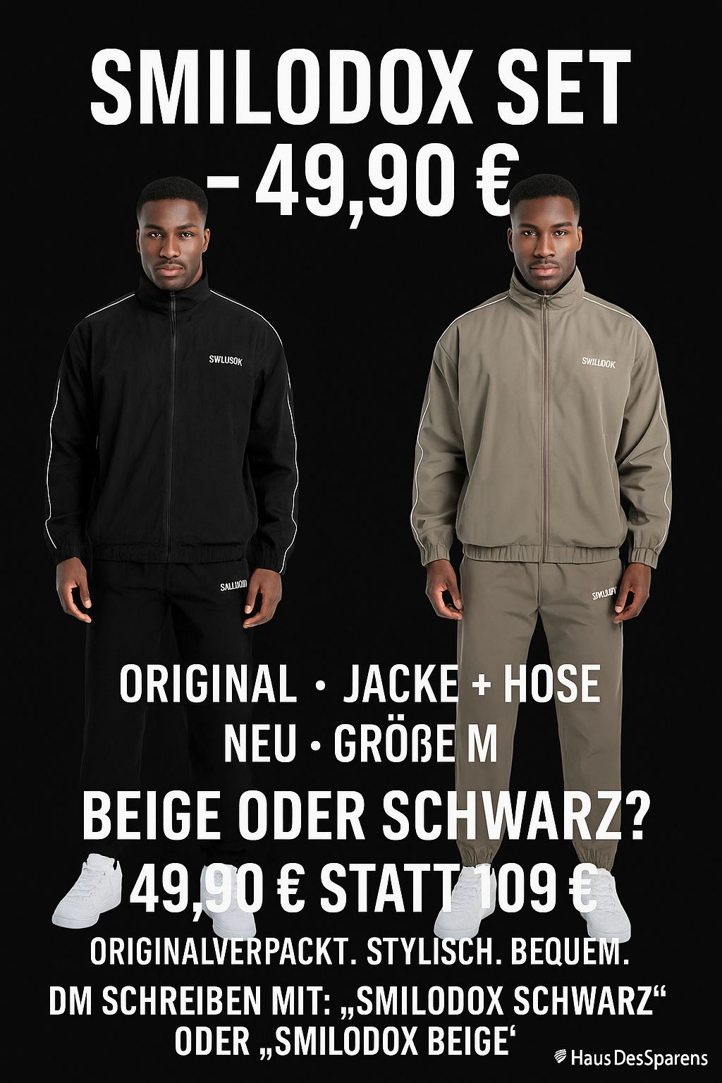 Smilodox Trainingsanzug – 2-teiliges Set