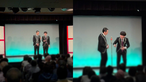 ゴールデン演芸会で漫才！