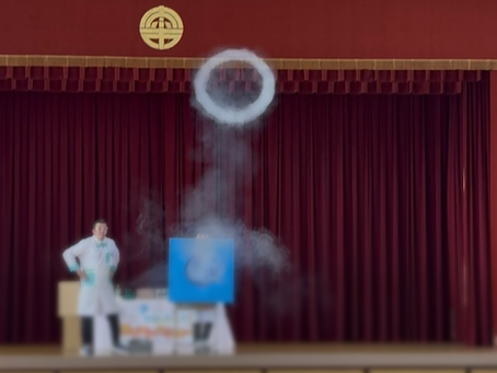 姫路市立太市小学校でサイエンスショー!