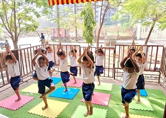 J R International Preschool Nursery Daycare in Roadpali Kalamboli
