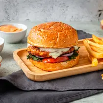 Chipotle Chicken Burger at Brewers Bay in Kharghar