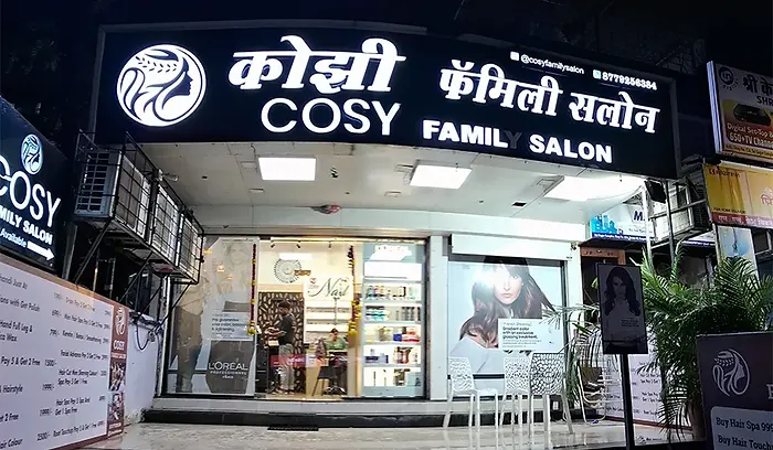 Cosy Family Salon Sanpada | Beauty Hair Salon with Home Service