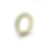 Strato 0.50ct round lab-grown emerald beaded edge ring in 18ct yellow gold