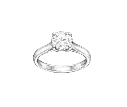 Rosa Collection by Penelope Broadway - fine lab-grown diamond jewellery. A timeless expression of love and commitment.