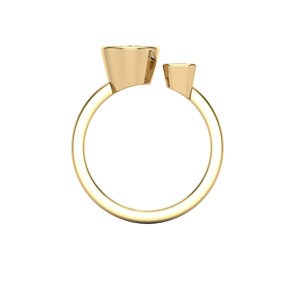 Eros “You and I” Limited Edition 2.00ct lab-grown diamond ring set in 18ct yellow gold