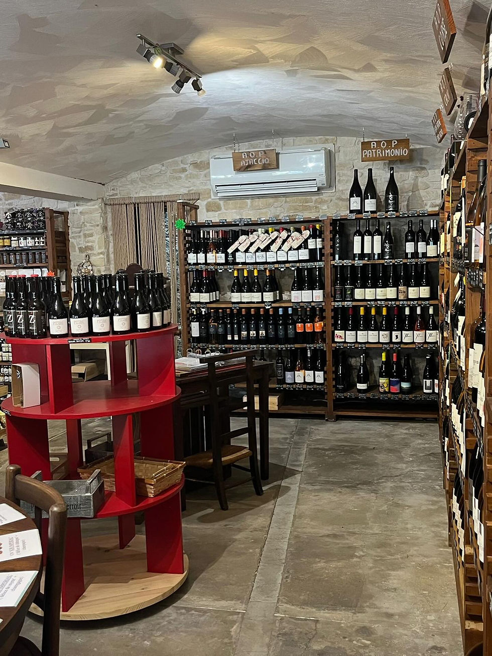 Bonne adresse à Sagone : Art & Terroir une jolie façon de goûter la Corse