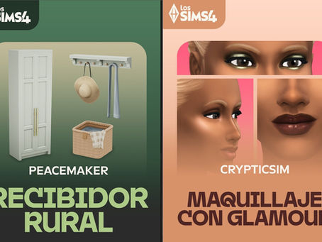 Sims 4 - Kit de vestíbulo de la Granja, Kit de glamour esencial. v1.117.227