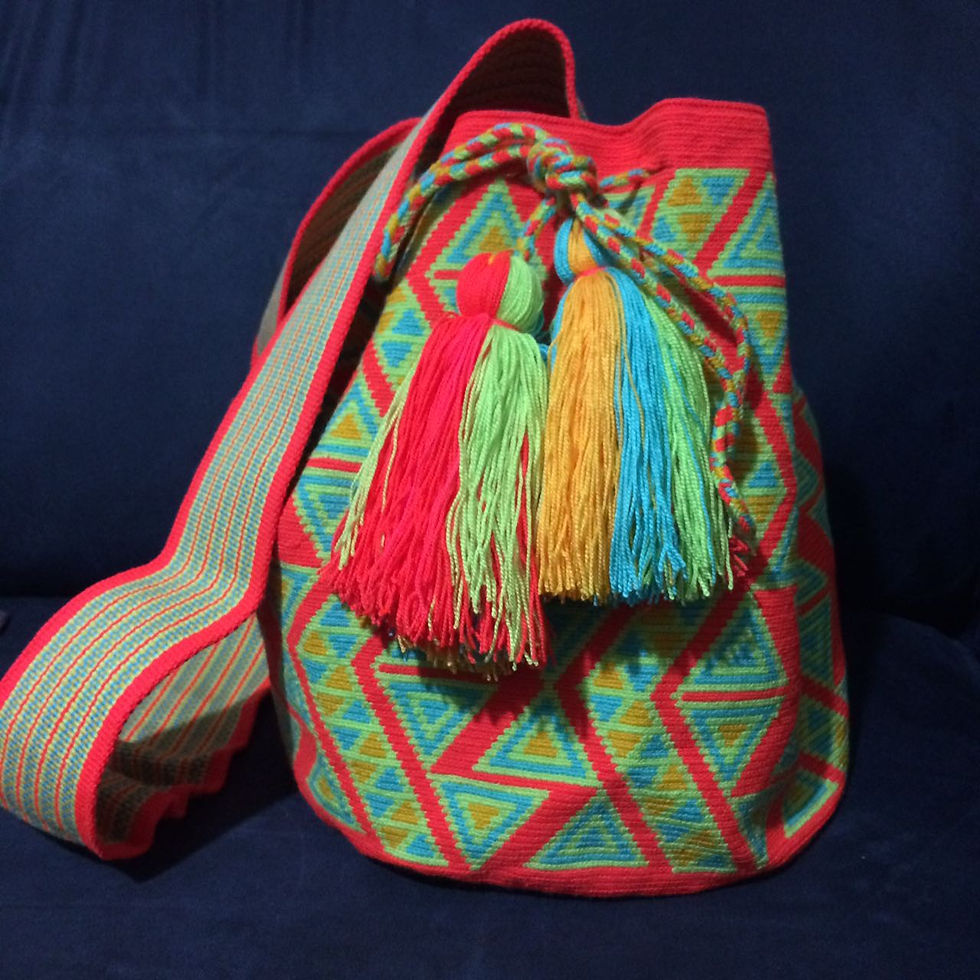 Miniatura: MOCHILA WAYÚU ESTILO MARÜLIUNAYA