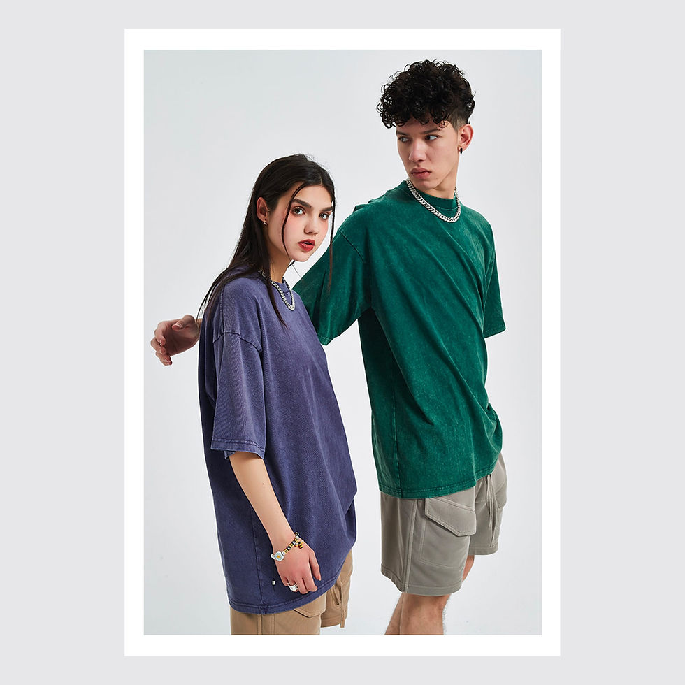 Thumbnail: AT250 Washed Loose Fit T-Shirts