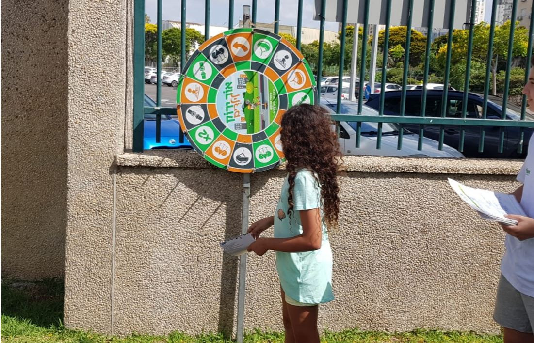 פעילות הפנינג בטיחות בדרכים לילדי עובדי חברת החשמל