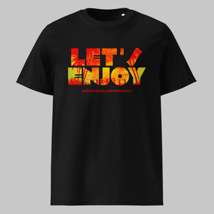 Men's Organic T-shirt 'Let's Enjoy' II