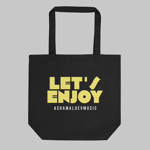 Let's Enjoy Small Eco Tote Bag