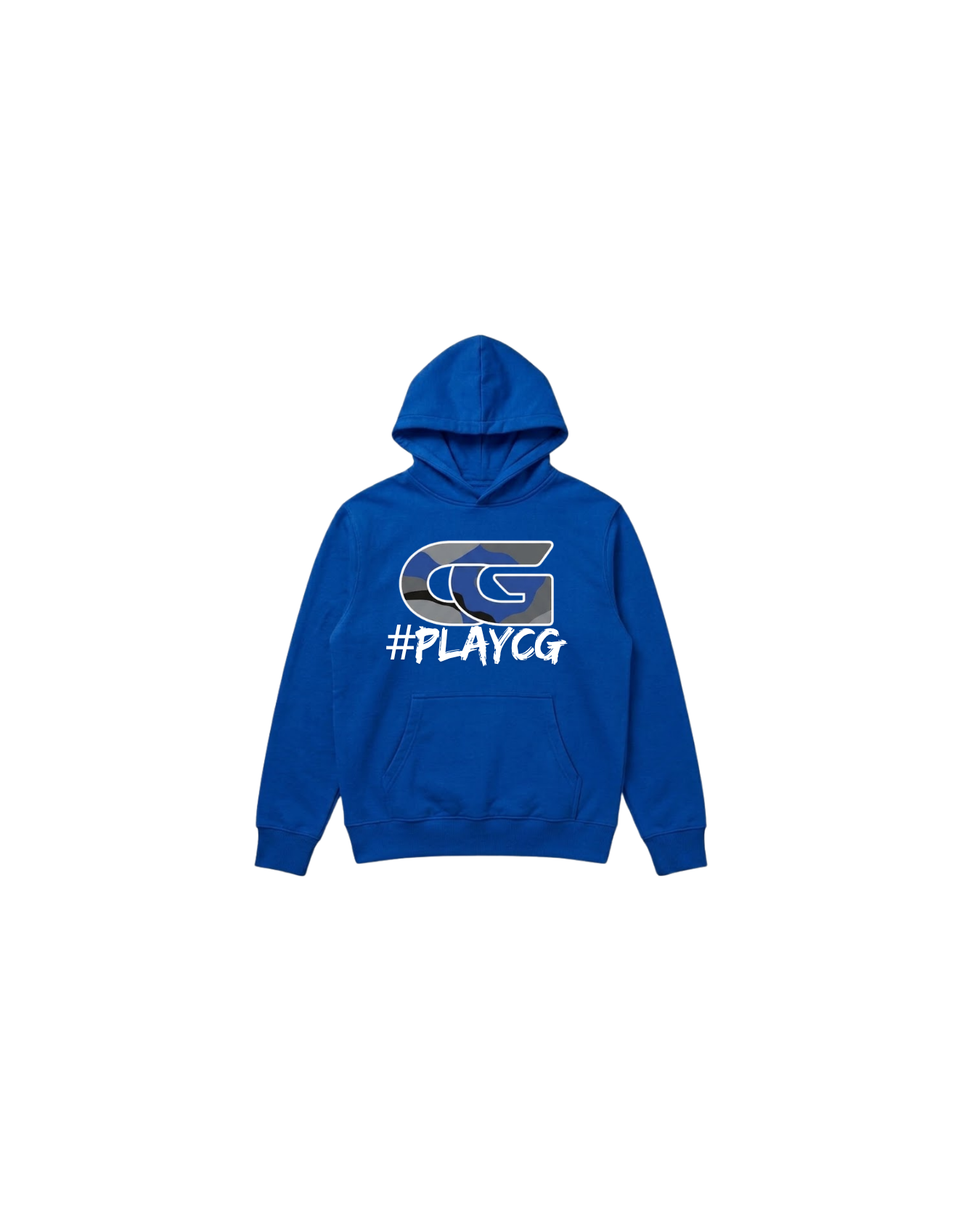 Blue Camo Victory Hoodie 