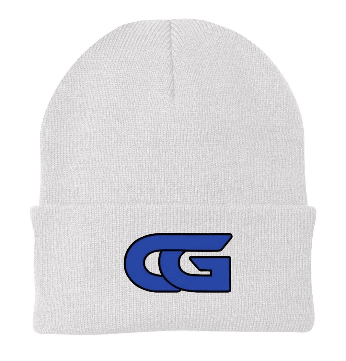 White CG Beanie