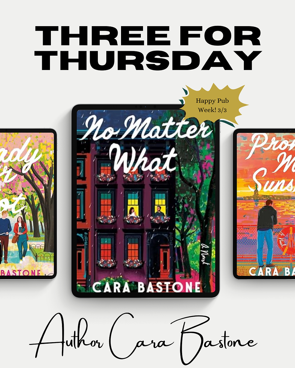 Author Feature - Cara Bastone