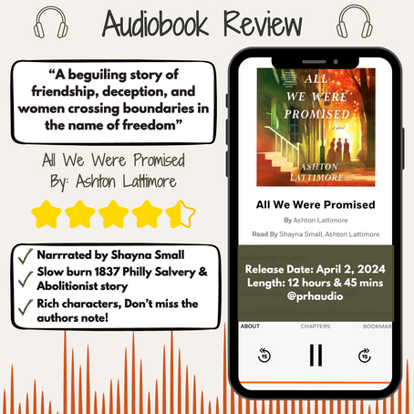 All We Were Promised - Audiobook Review