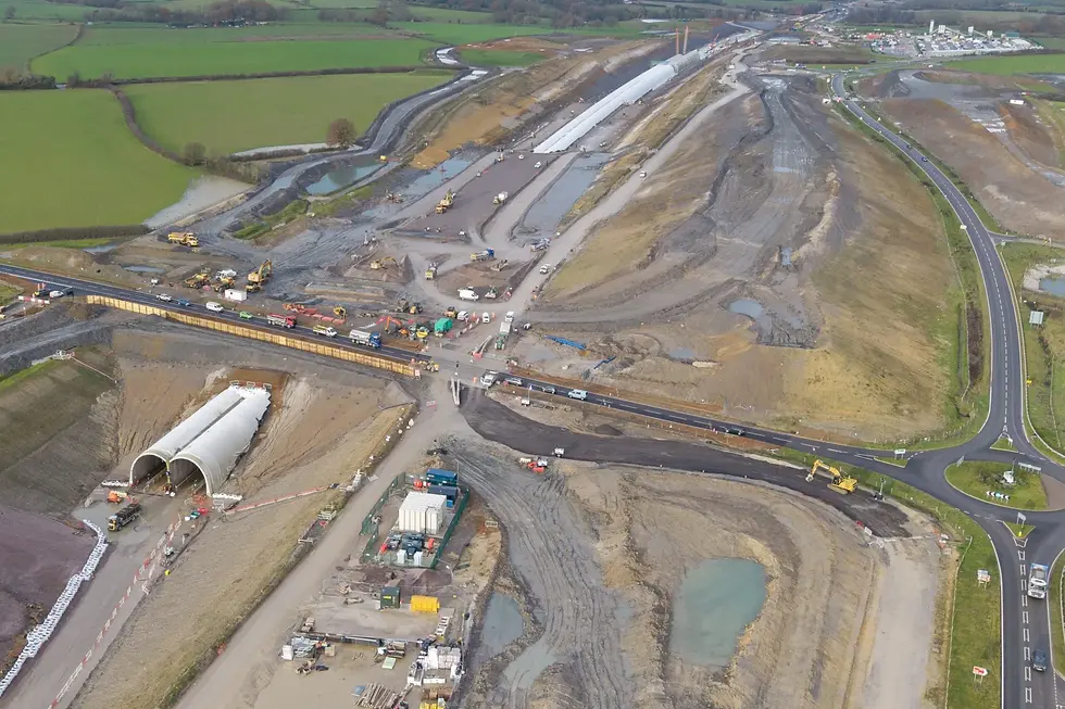 HS2 progresses cut-and-cover tunnel after road realignment