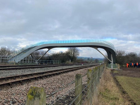 Network Rail’s carbon and cost cutting modular bridge opens in Shropshire