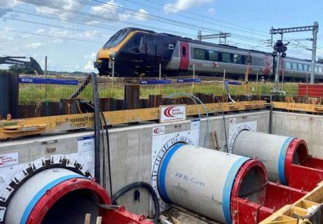 Transpennine Route Upgrade East completes key drainage tunnels