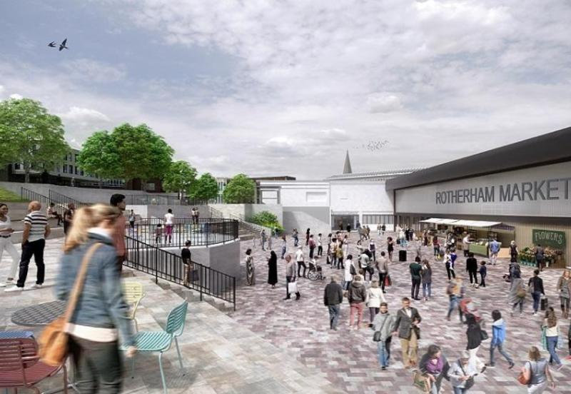 Enabling works start on £30m Rotherham Markets job