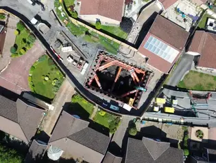 Piling: Complex culvert repairs in a South Wales village