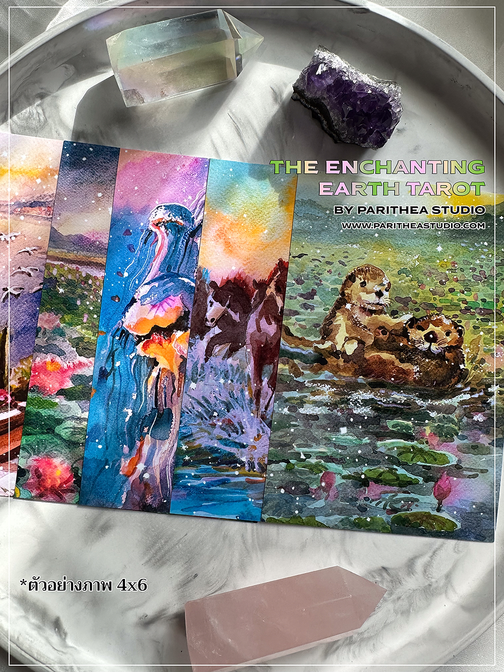 Sample Art Prints The Enchanting Earth Tarot