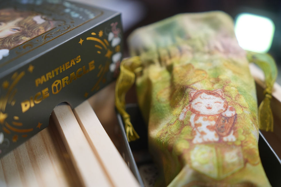 Thumbnail: Bundle Set B: Limited Set Parithea's Dice Oracle & The Enchanting Earth Tarot