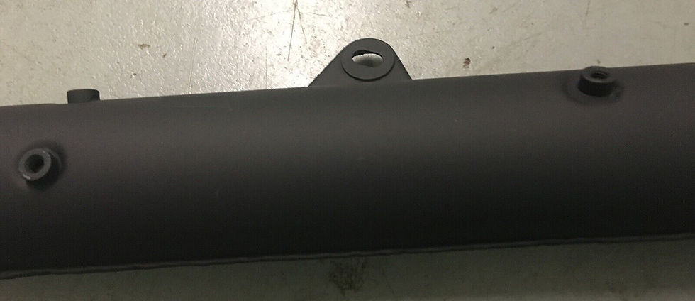 Thumbnail: NEW CT110 MUFFLER TRAIL 110 w/2 LARGER SHIELDS (AFT459 S1032 S1234)