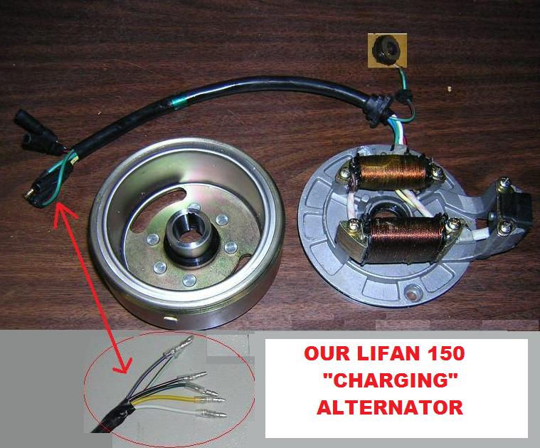 Thumbnail: LIFAN 150CC STATOR UPGRADE KIT (S1376/S1256/S1069/2EA-B61i)