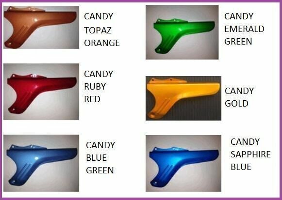 Thumbnail: NEW CANDY BLUE GREEN PB2C CHAIN GUARD (STEEL) CT70HK0 CT70 H K0