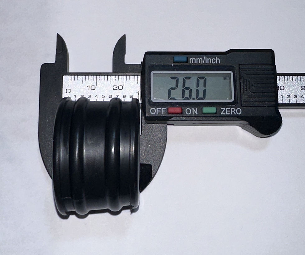 Thumbnail: RUBBER CARB TO FILTER BOOT CL90 S90 333Q