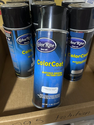 1EA NEW COLOR RITE PAINT 11 OZ SPRAY RATTLE AEROSOL TAHITIAN RED *R-23 ...