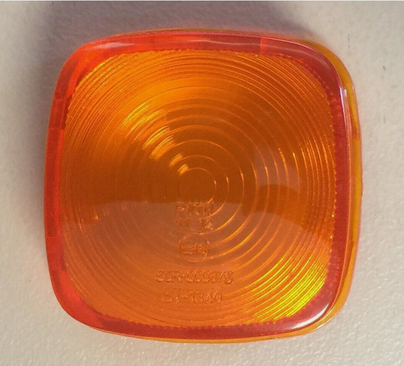 Thumbnail: 1980 (2 EA) BLINKER TURN SIGNAL LENS C70 CB125S CT110 CT70 XL80S NC50 NA50 86Px2