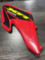 XR50R 2003 TAKE OFF NEW OEM LEFT TANK SHROUD WITH EMBLEM