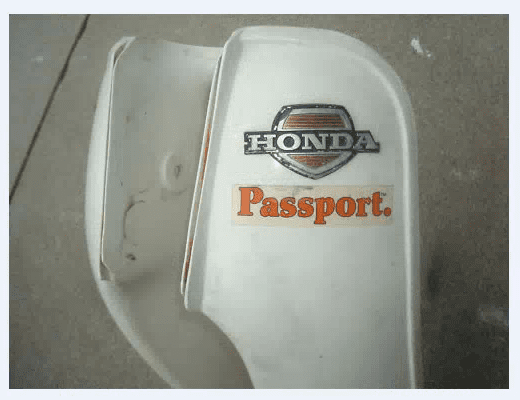 Thumbnail: LEG SHIELD STICKER C70 PASSPORT 1980 ONLY (D7176)